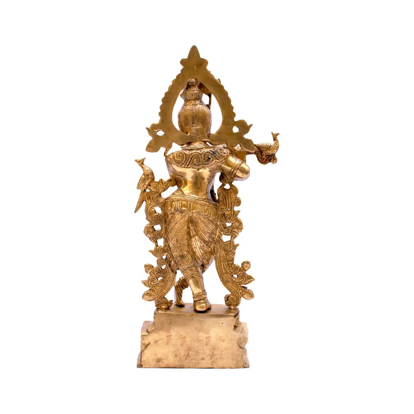 Brass Classic Krishna Weight 4.25 Kg And Height 15 Inch