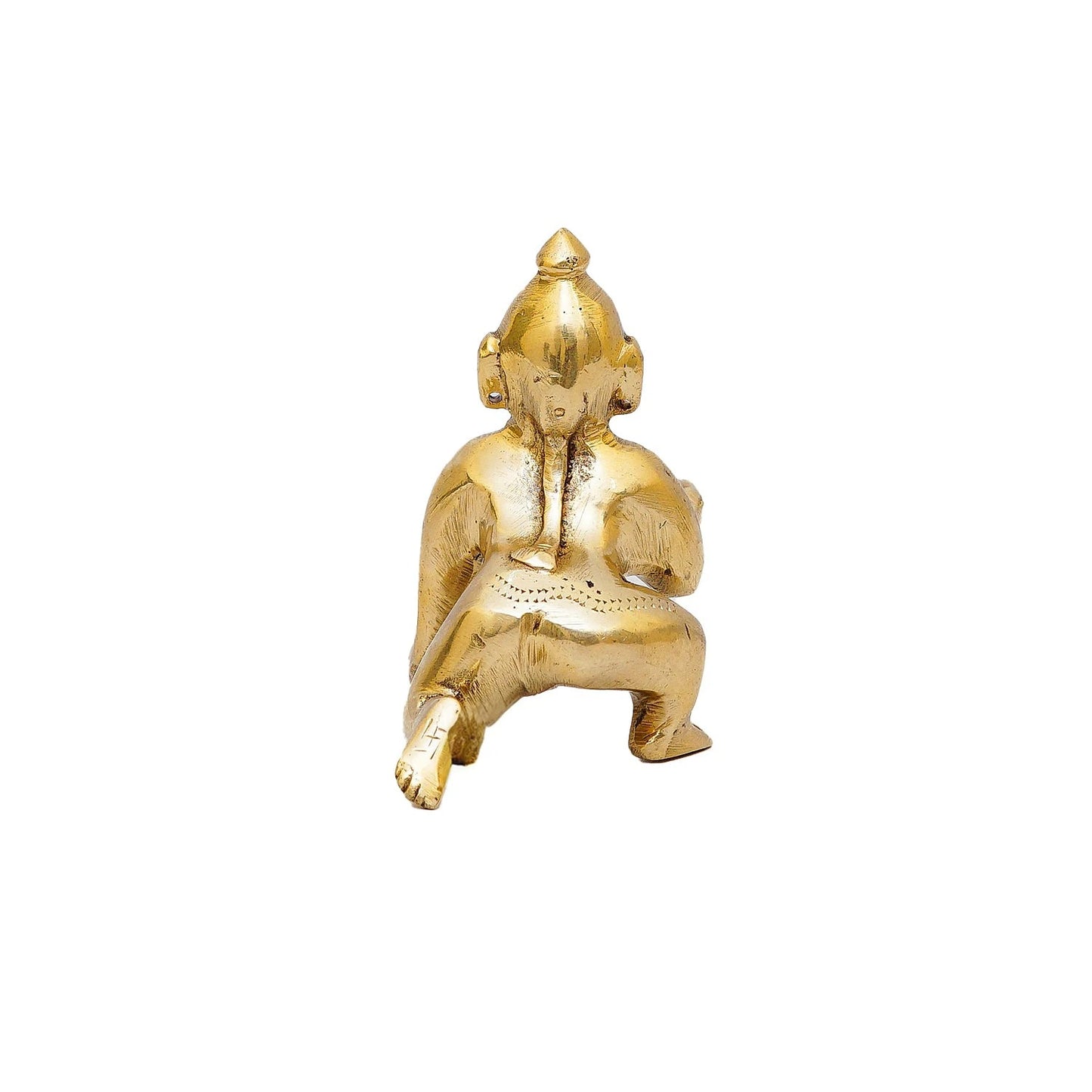 Brass Bal Gopal Weight 0.4 Kg And Height 4 Inch