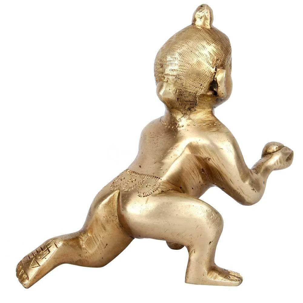 Brass Bal Gopal Weight 0.8 Kg And Height 5 Inch