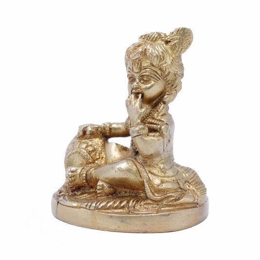 Brass Bal Gopal Weight 0.5 Kg And Height 3 Inch