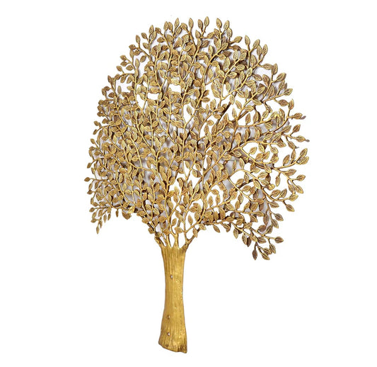 Brassaura® Brass Kalpavriksha Tree Wall Hanging | Height 34 Inches