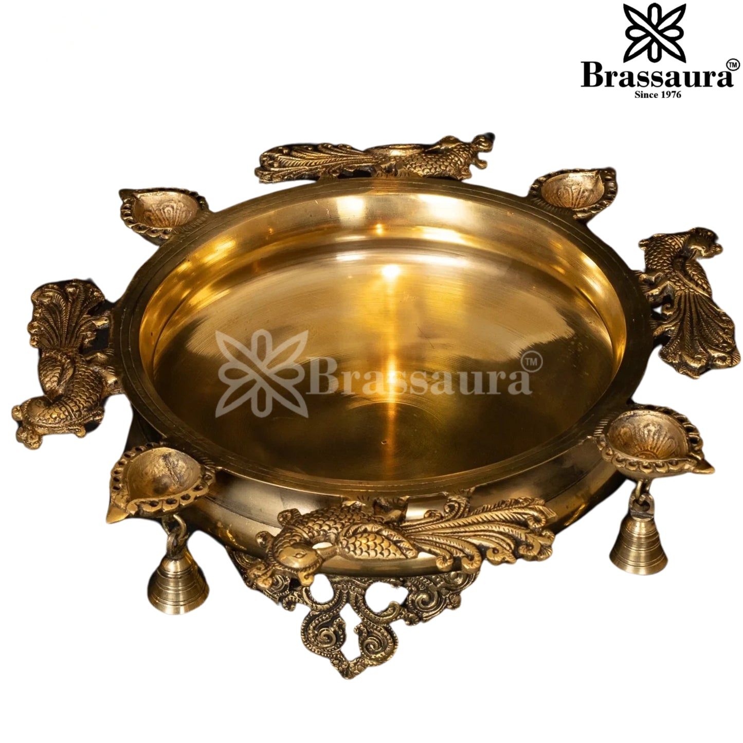 Brass Urli Statue Weight 7 Kg And Height 6.5 Inch