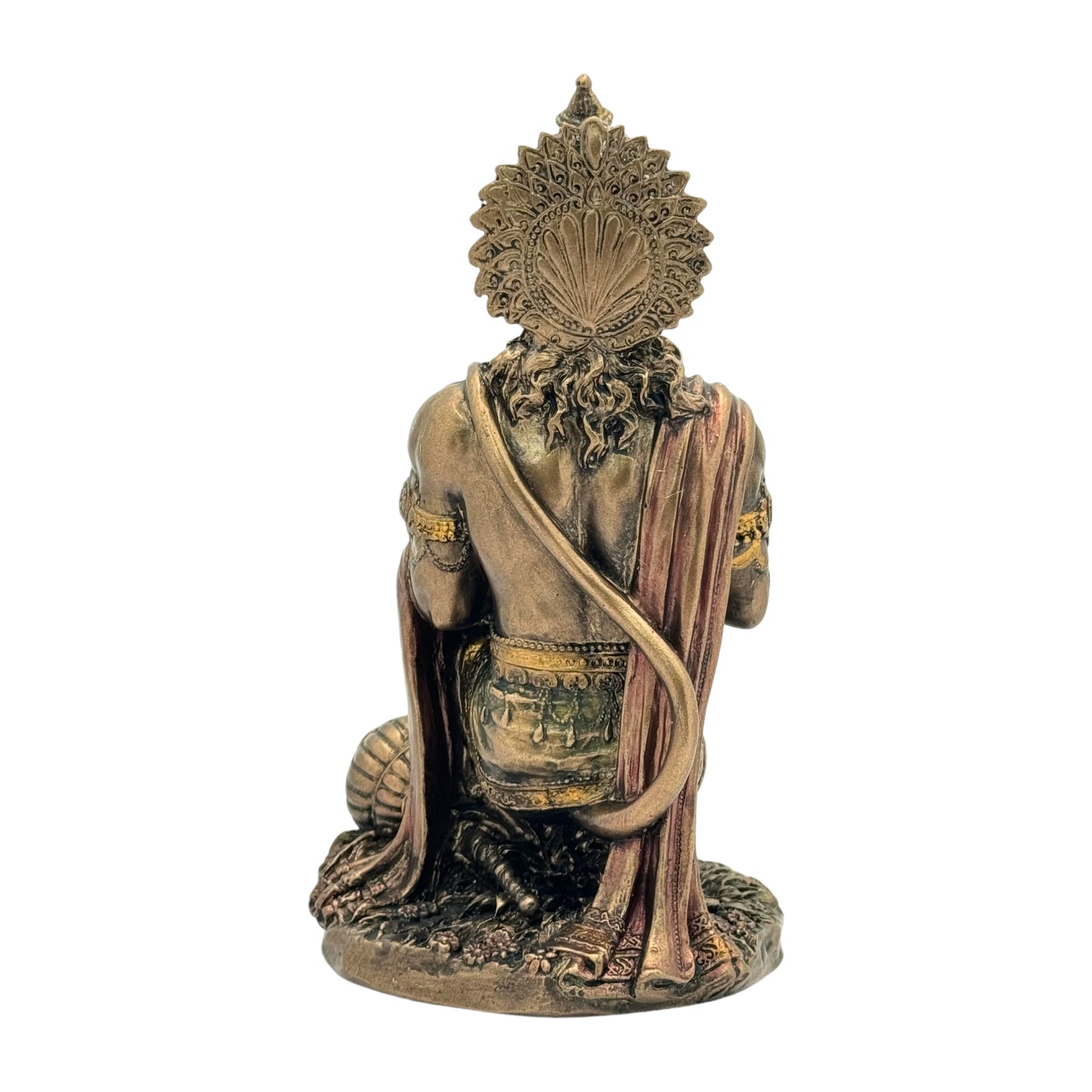 Brassaura™ रेज़िन हनुमान मूर्ति, ऊंचाई 18 इंच और वज़न 0.65 किलोग्राम | भक्तिपूर्ण गृह सजावट