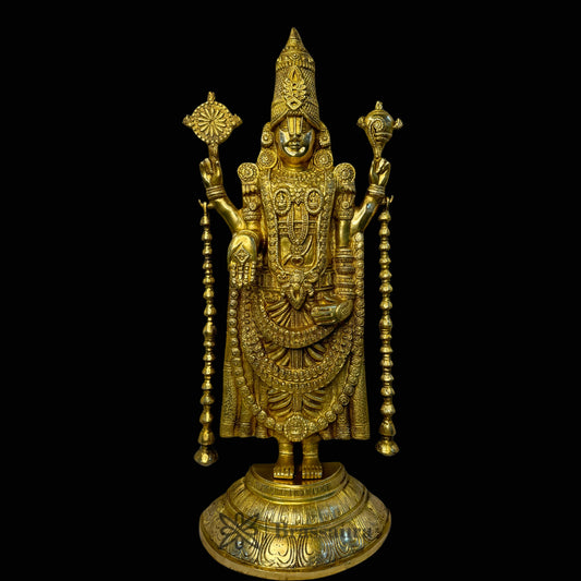 Brass Bala Ji Statue Home Decor Height 10.6 Inch Weight 8.5 Kg