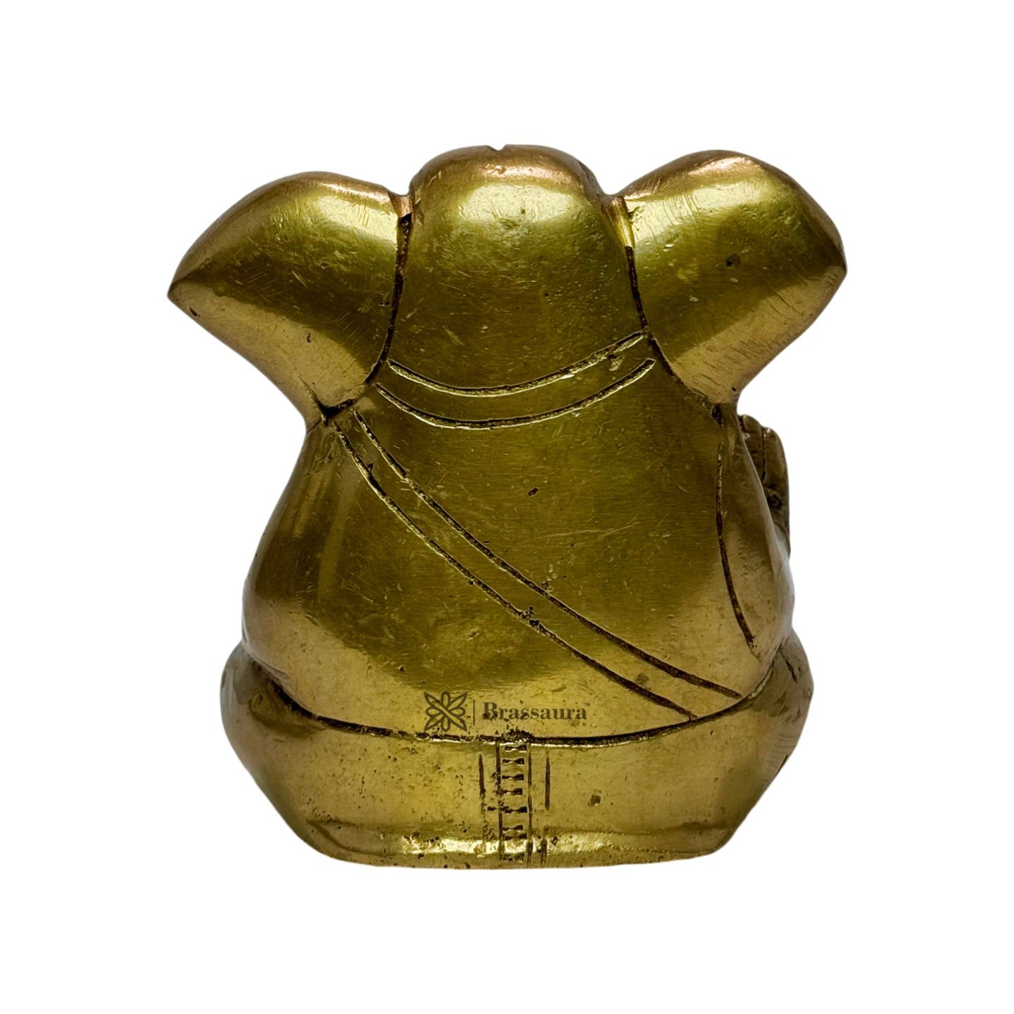 BrassAura Ganesha Idols home and décor gifts item .9 Kg
