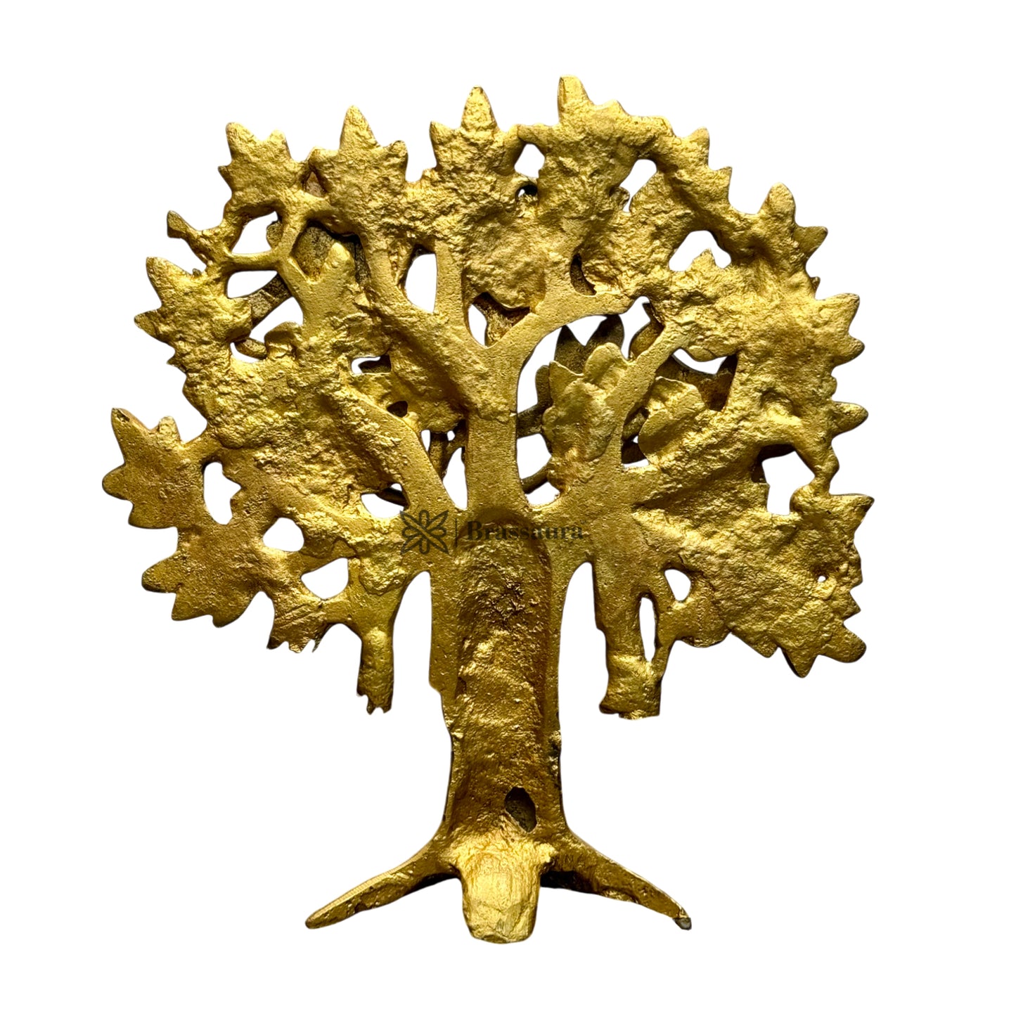 Brass Tree of Life Idols for Home and Decor Height 9.5 Inch Weight 1.300 Kg