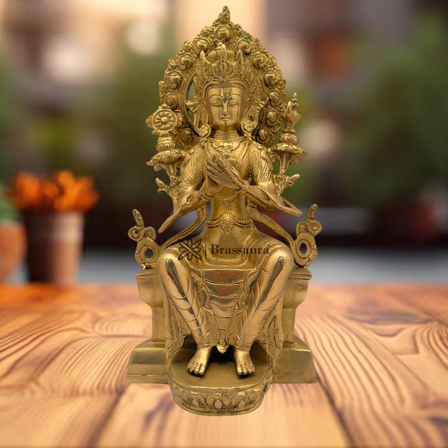 Brass Setting Tara Weight 2.8 Kg And Height 11 Inch
