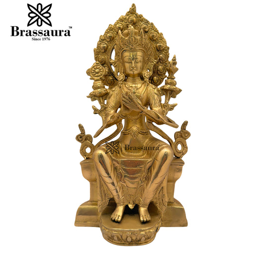 Brass Setting Tara Weight 2.8 Kg And Height 11 Inch