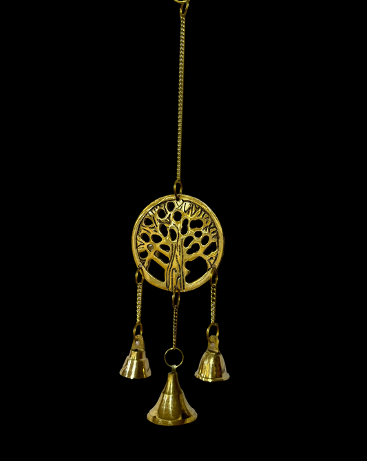 Brassaura™ Brass Tree Of Life Wall Hanging – Height 10 Inches & Weight 80 Grams | Spiritual Home Décor