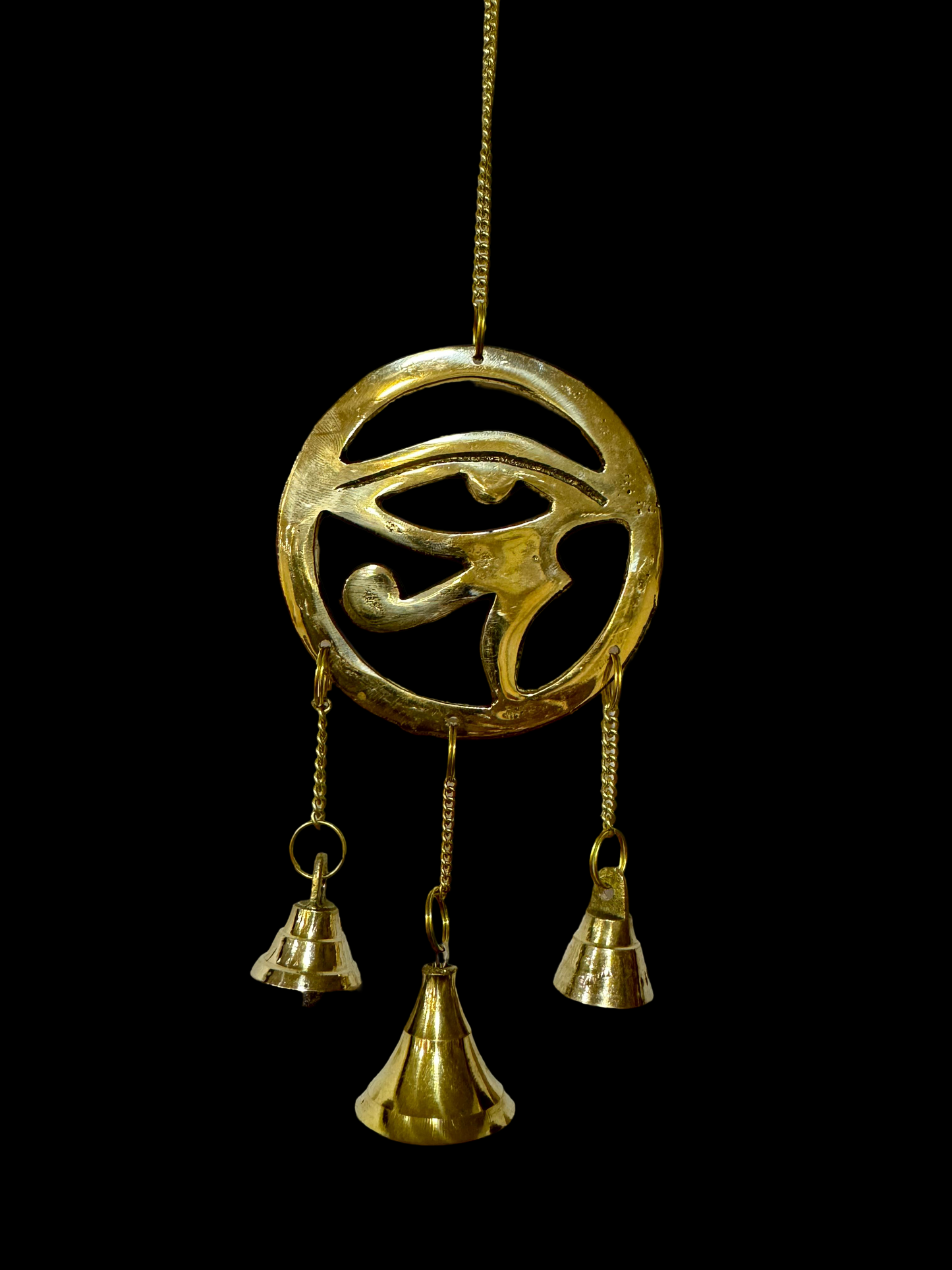 Brassaura™ Brass Nazar Raksha Kawach Wall Hanging – Height 10 Inches & Weight 80 Grams | Spiritual Home Décor