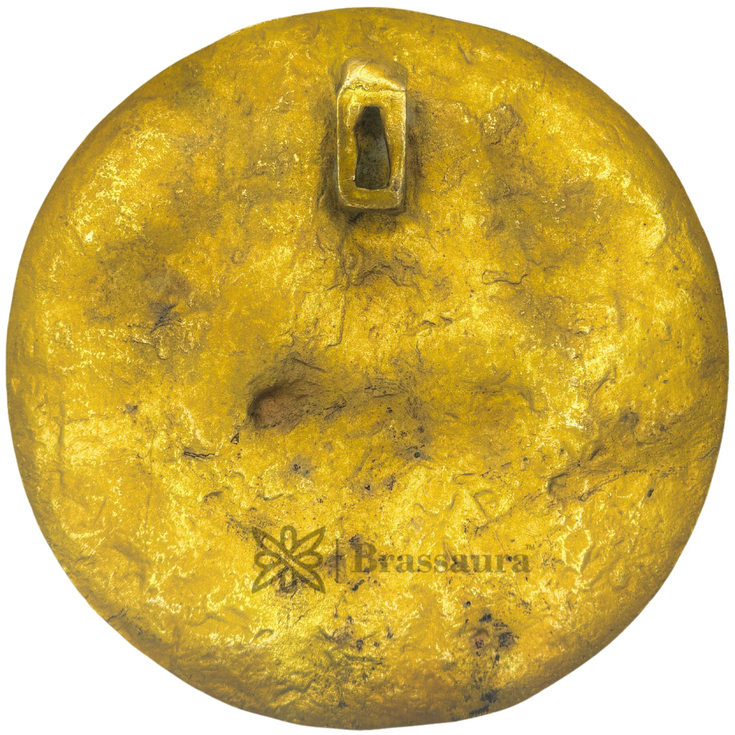 Brassaura™ Brass Laxmi Mata Wall Hanging Plate Statue – Height 8 Inches & Weight 1.5 Kgs | Home & Puja Décor