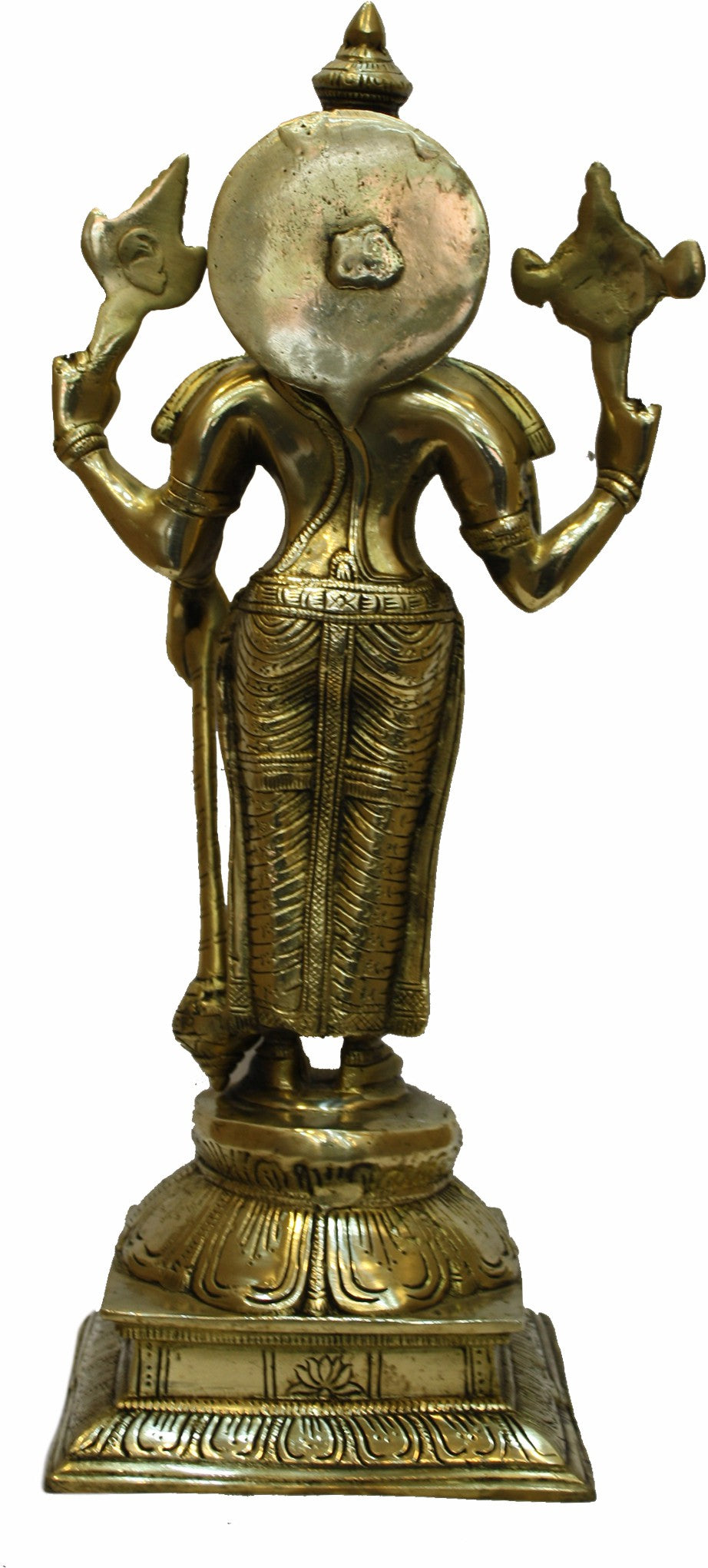 Brass Vishnu Murti for Home and Decor Height 43 cm Weight 5.7 Kg