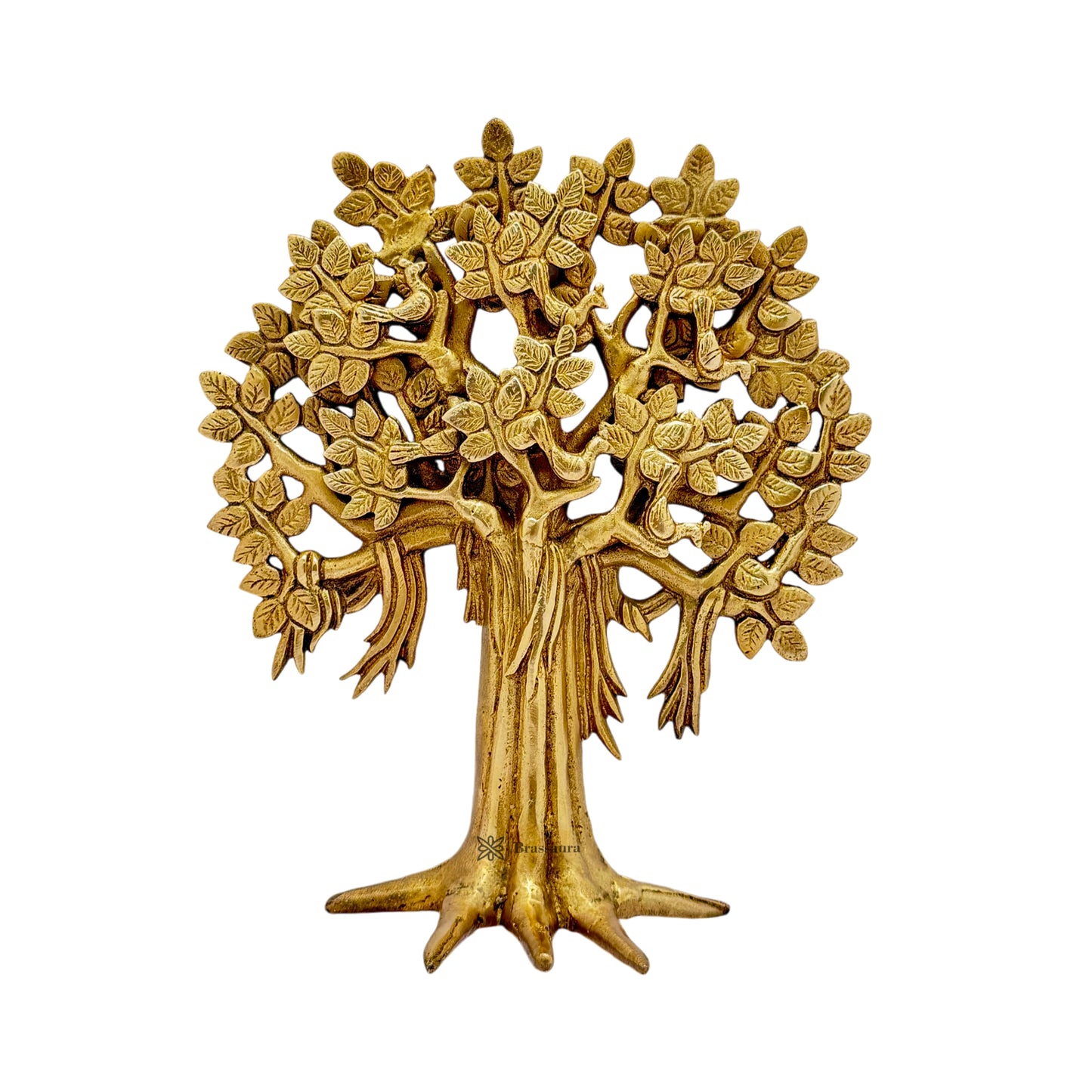 Brass Tree of Life for Home and Decor Show Piece Weight 1.3 Kg Height 26 cm