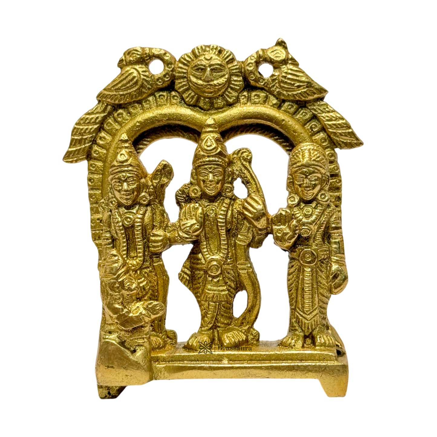 Ram Darbar with Sita Laxman Hanuman Idol Statue Height 12 cm Weight 270 Gram