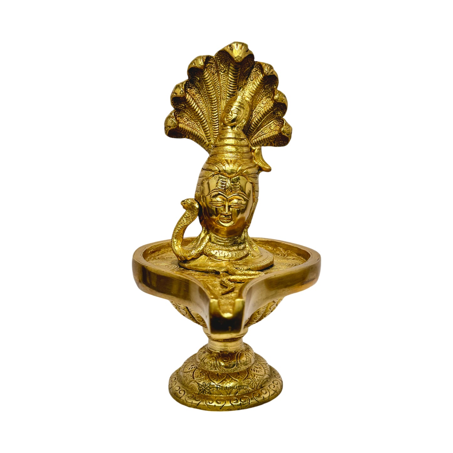 Brass Shivalinga Murti for Home and Decor Height 28 cm Weight 2.5 Kg