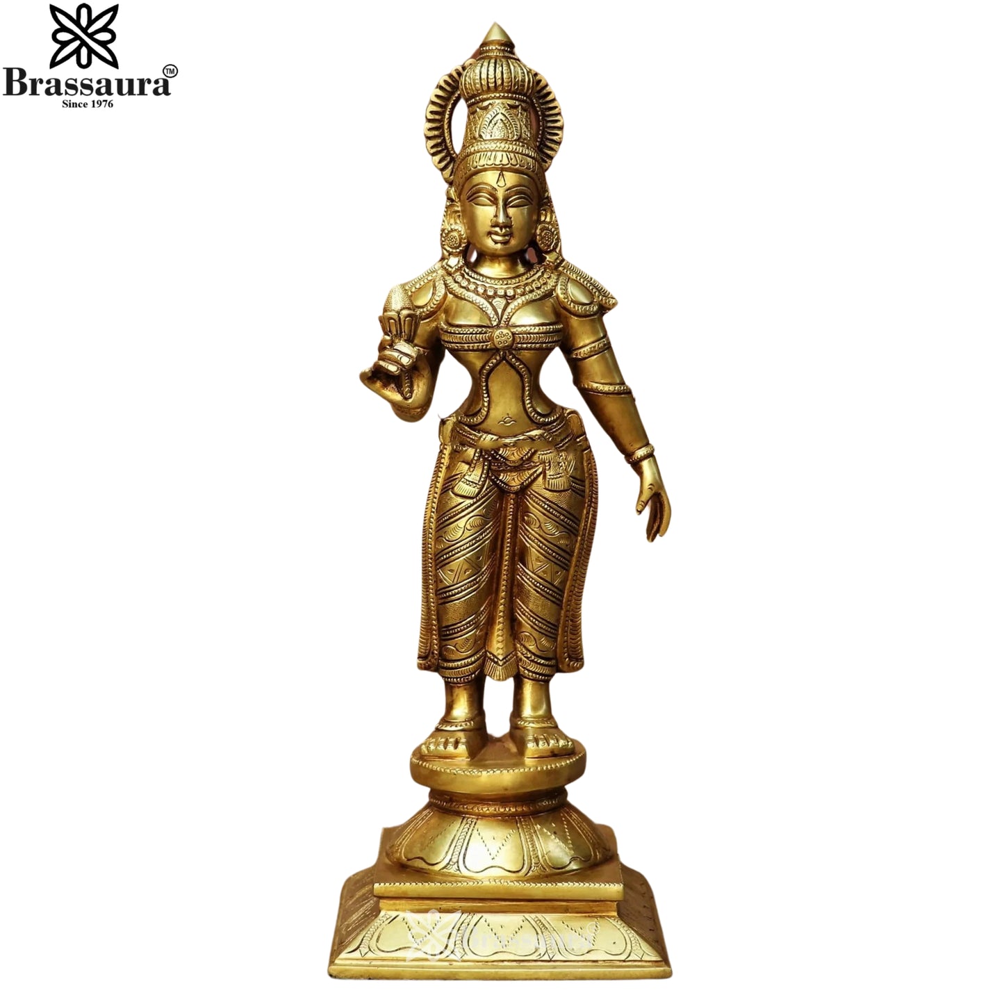 Brassaura™ Brass Ram Darbar Statue– Height 23 Inches & Weight 35 Kgs | Puja Room Idol