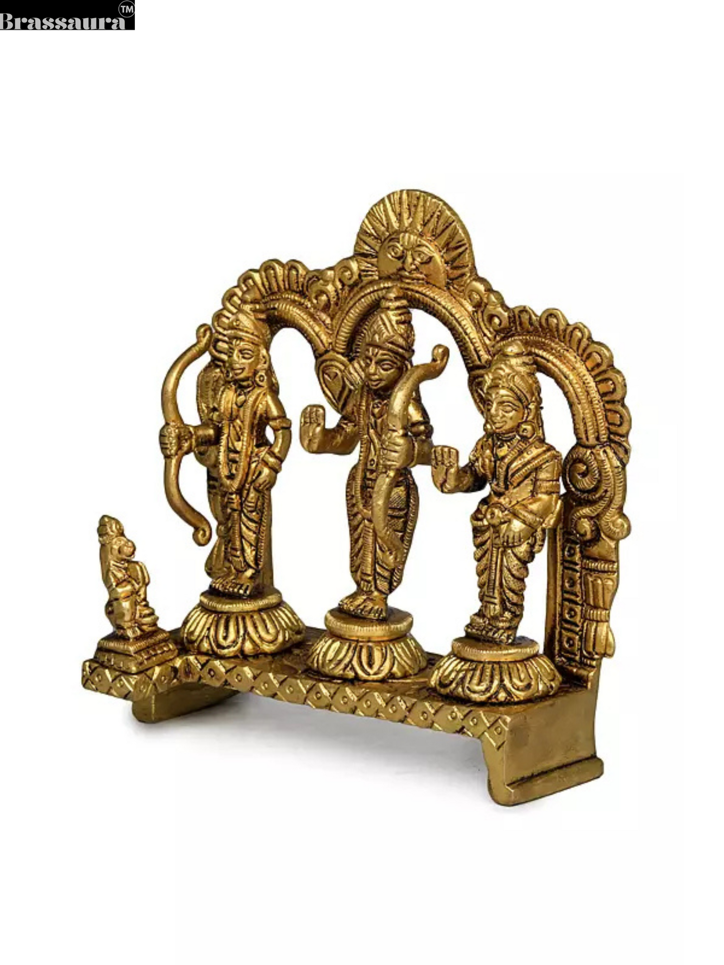 Brassaura™ Brass Statue – Height 13.5 cm (5.31 Inches) | Weight 0.875 Kg