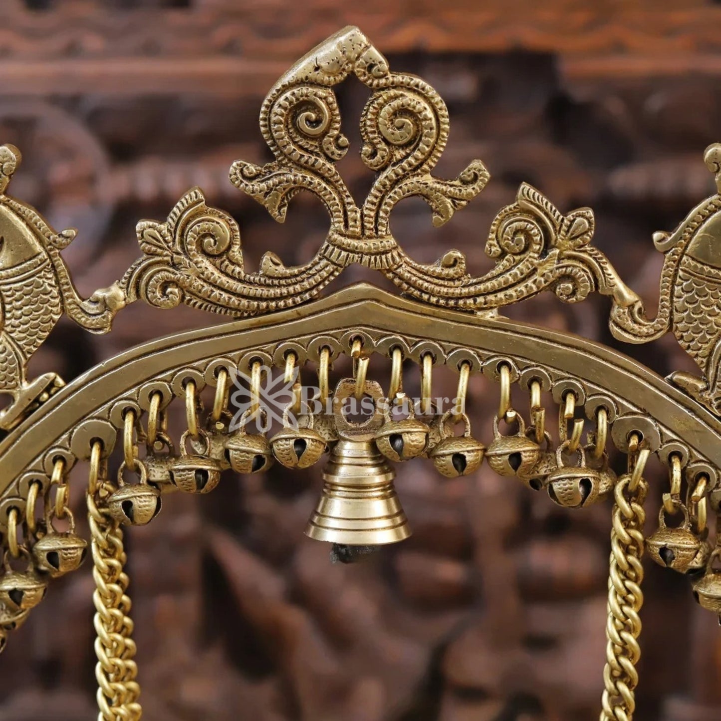 Brass Radha Krishna Urli Statue Weight 14.06 Kg And Height 23.5 Inch