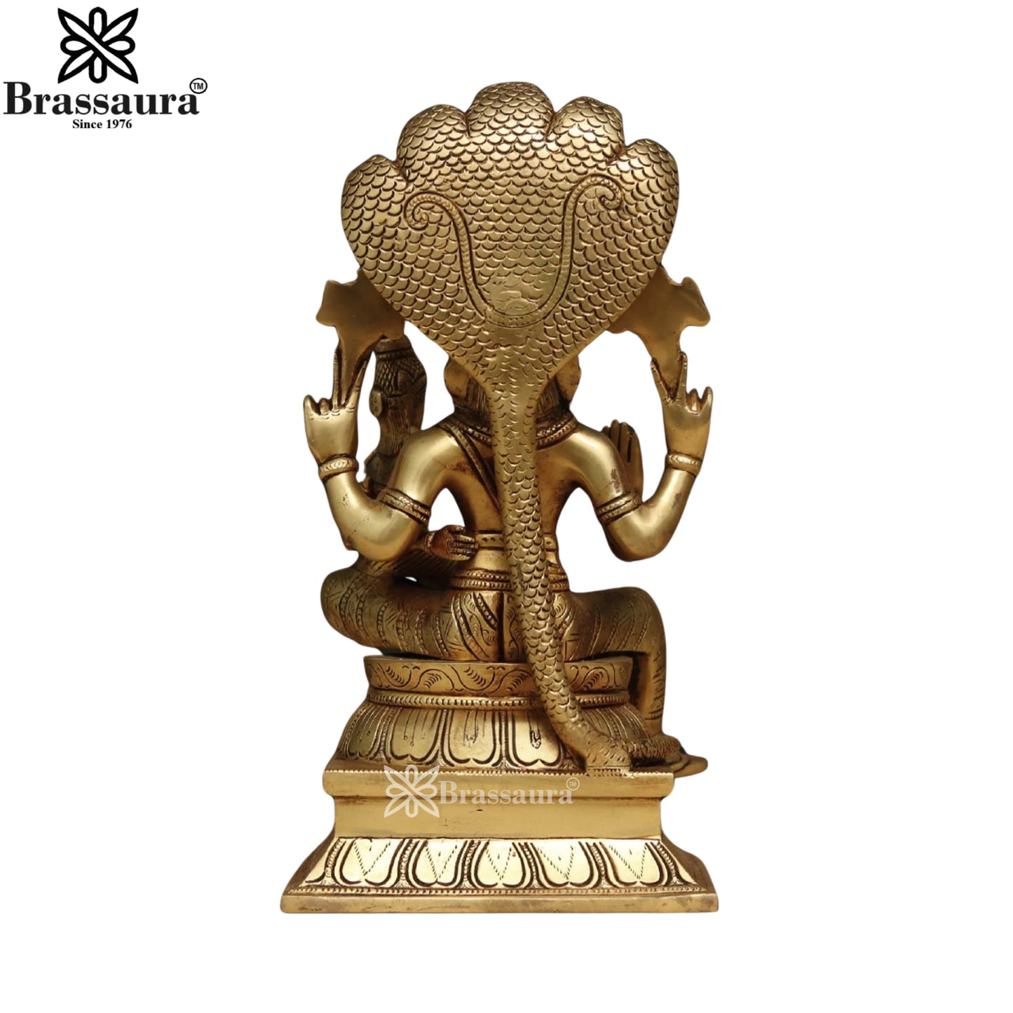 Brass Narasimha Statue Weight 7.9 Kg And Height 13 Inch
