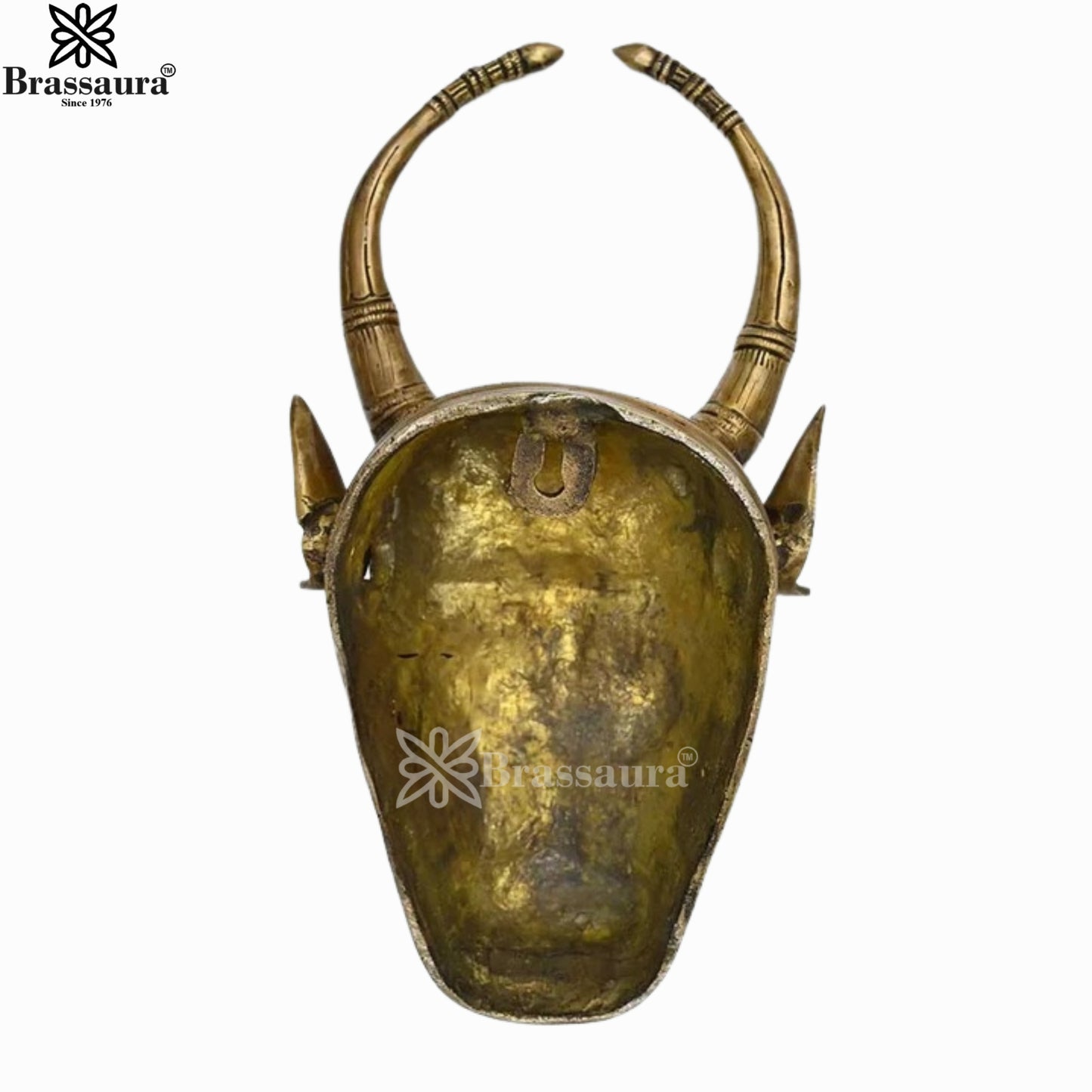 Brass Nandi For Home Décor And Gift Items Weight 3 kg Height 12.2 Inch