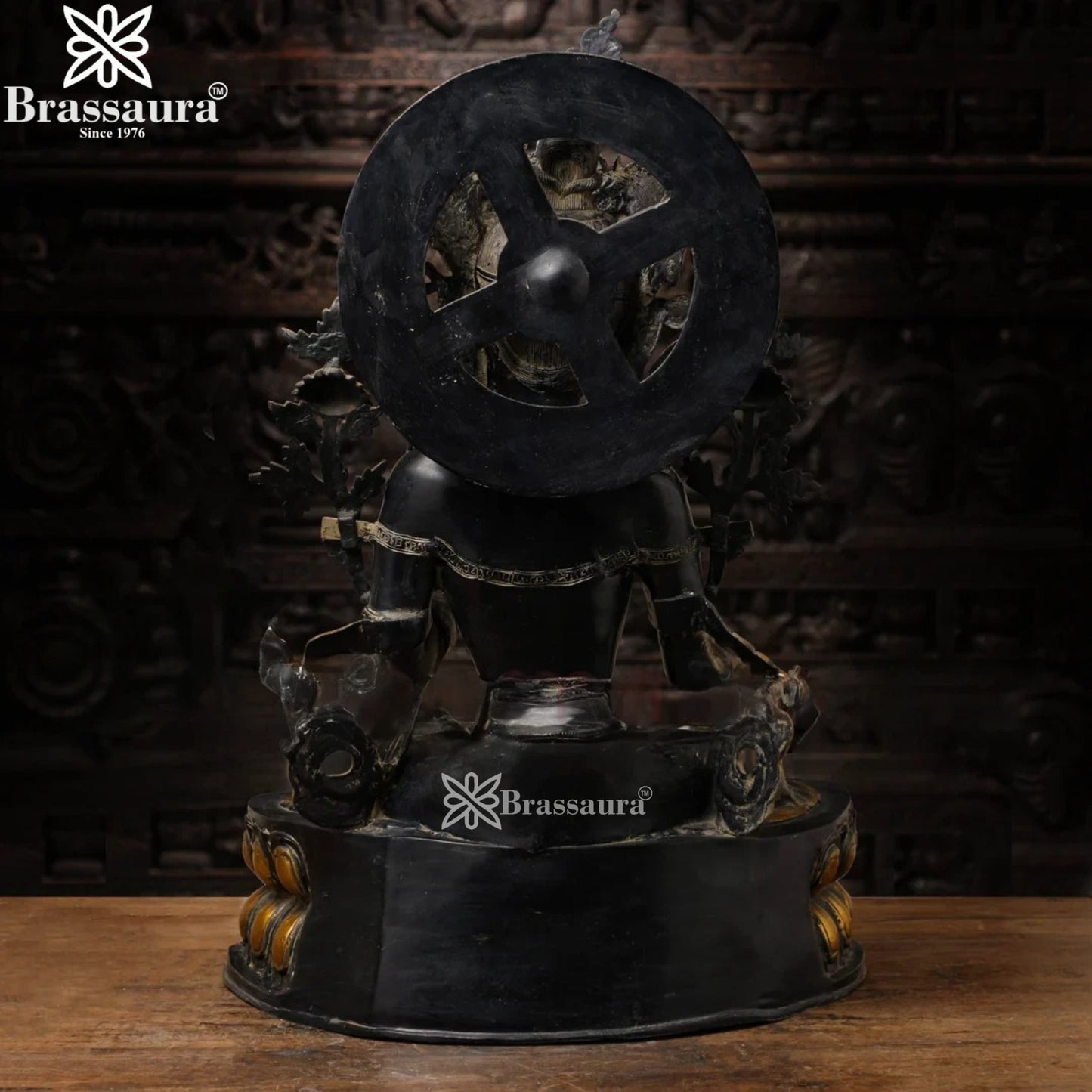 Brass Classic Tara Statue Weight 37 Kg And Height 32 Inch