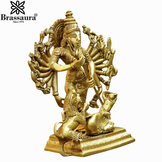 Brass Mariamman Murti Weight 1.08 Kg And Height 6.6 Inch