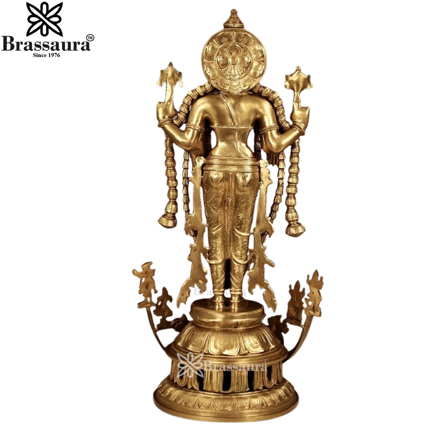 Brass Vishnu Dashavtar Statue Weight 36 Kg And Height 31 Inch