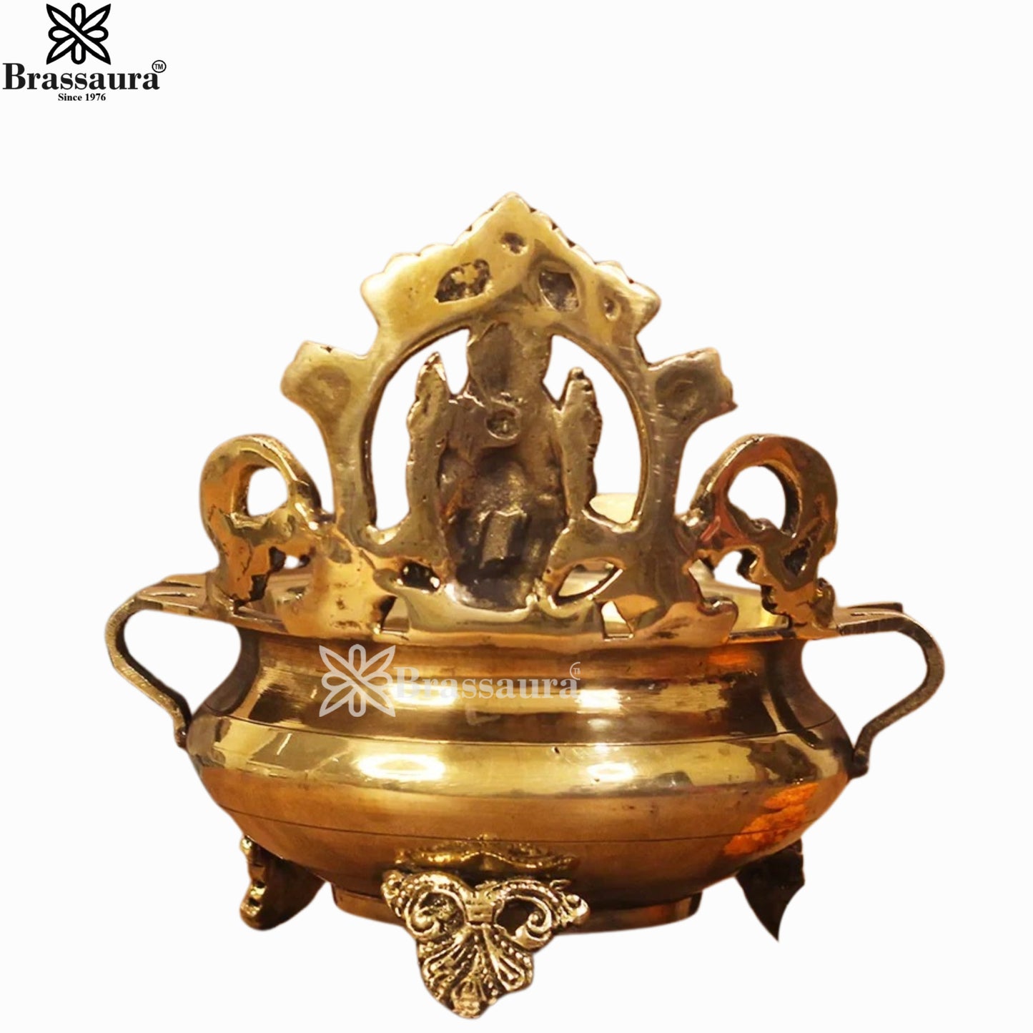 Brass Laxmi Urli For Home Décor And Gift Items Weight 1.5 kg Height 7 Inch