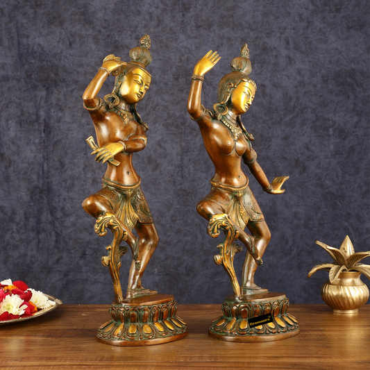 Brass Shiv Parivar Idol for Home and Decor | Weight 9 Kg Height 15 inch