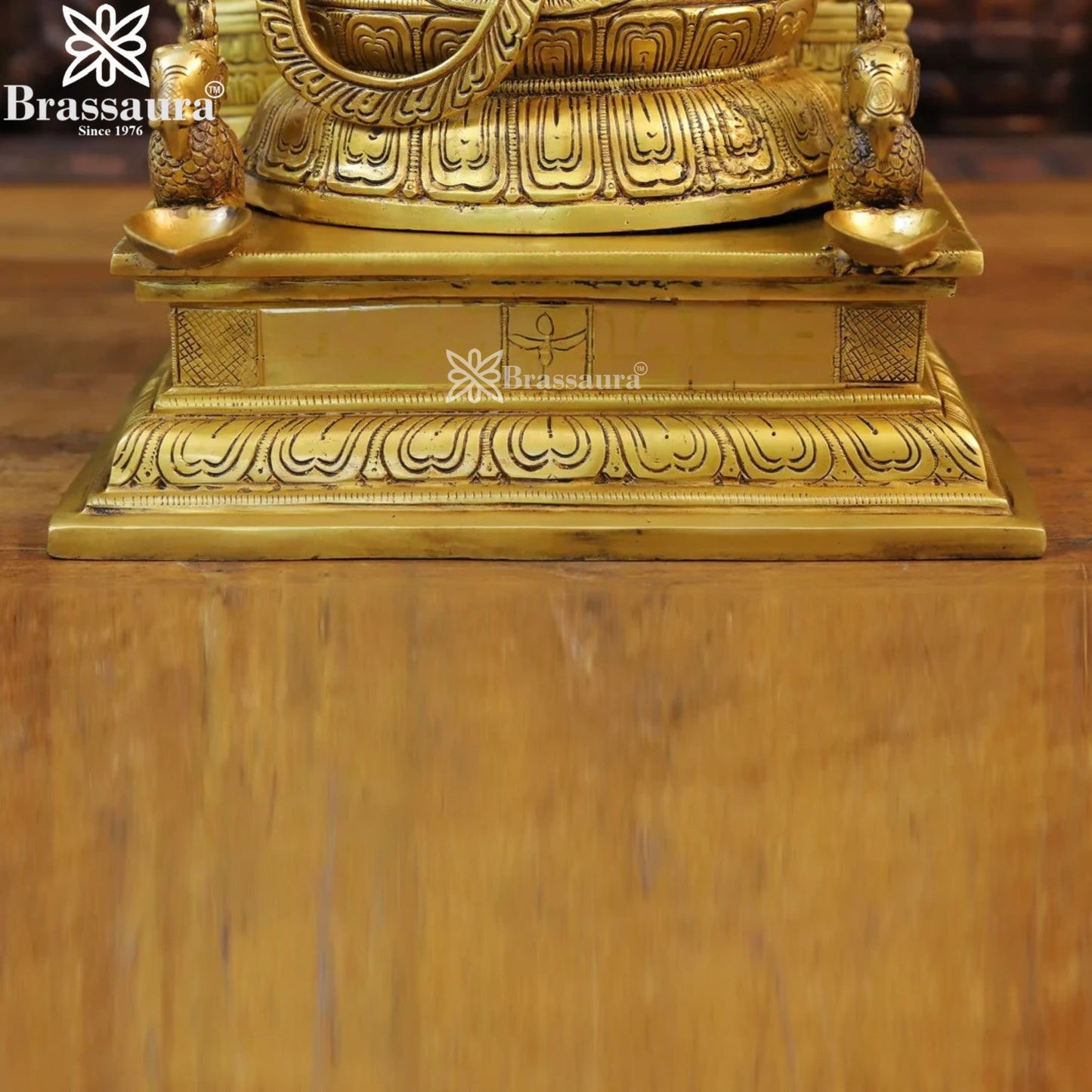 Brass Lakshmi Murti Weight 23.66 Kg And Height 24 Inch
