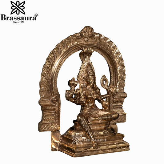 Bronze Mariamman Murti Weight 5.2 Kg And Height 10.75 Inch