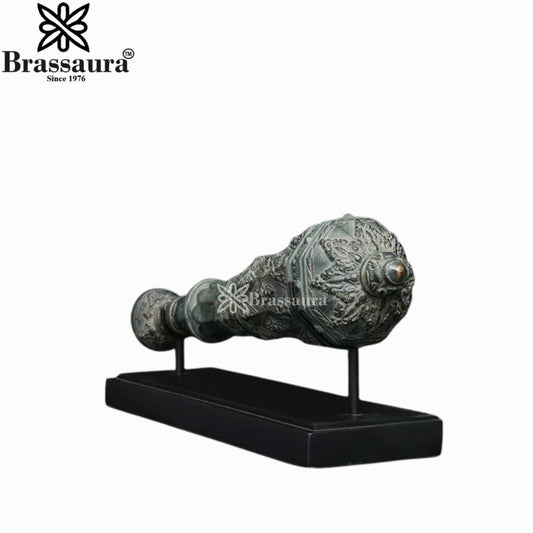 Bronze Lord Hanuman Mace Weapon Weight 4.8 Kg And Height 8.5 Inch