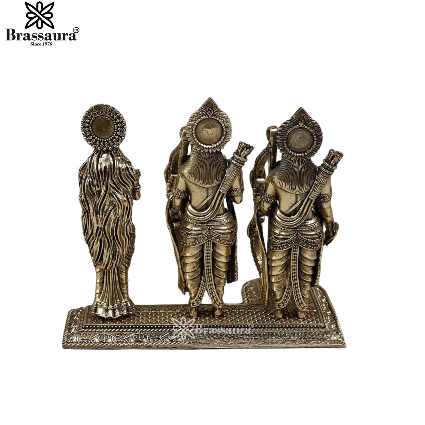 Brass Superfine Ram Darbar Statue Weight 1.416 Kg And Height 7 Inch