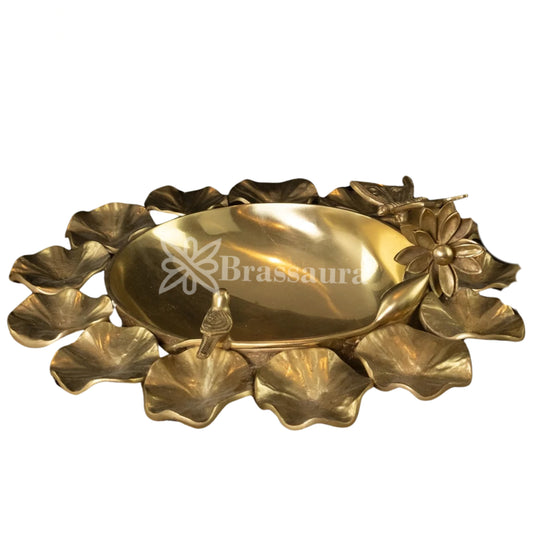 Brass Urli Statue Weight 4.5 Kg And Height 5 Inch