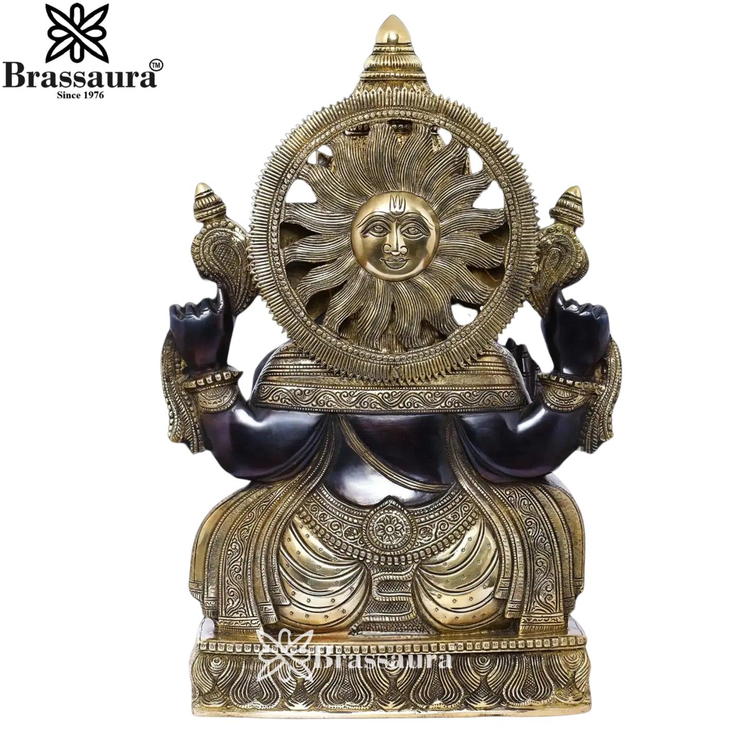 Brass Classic Ganesha Weight 22 Kg & Height 19 Inch