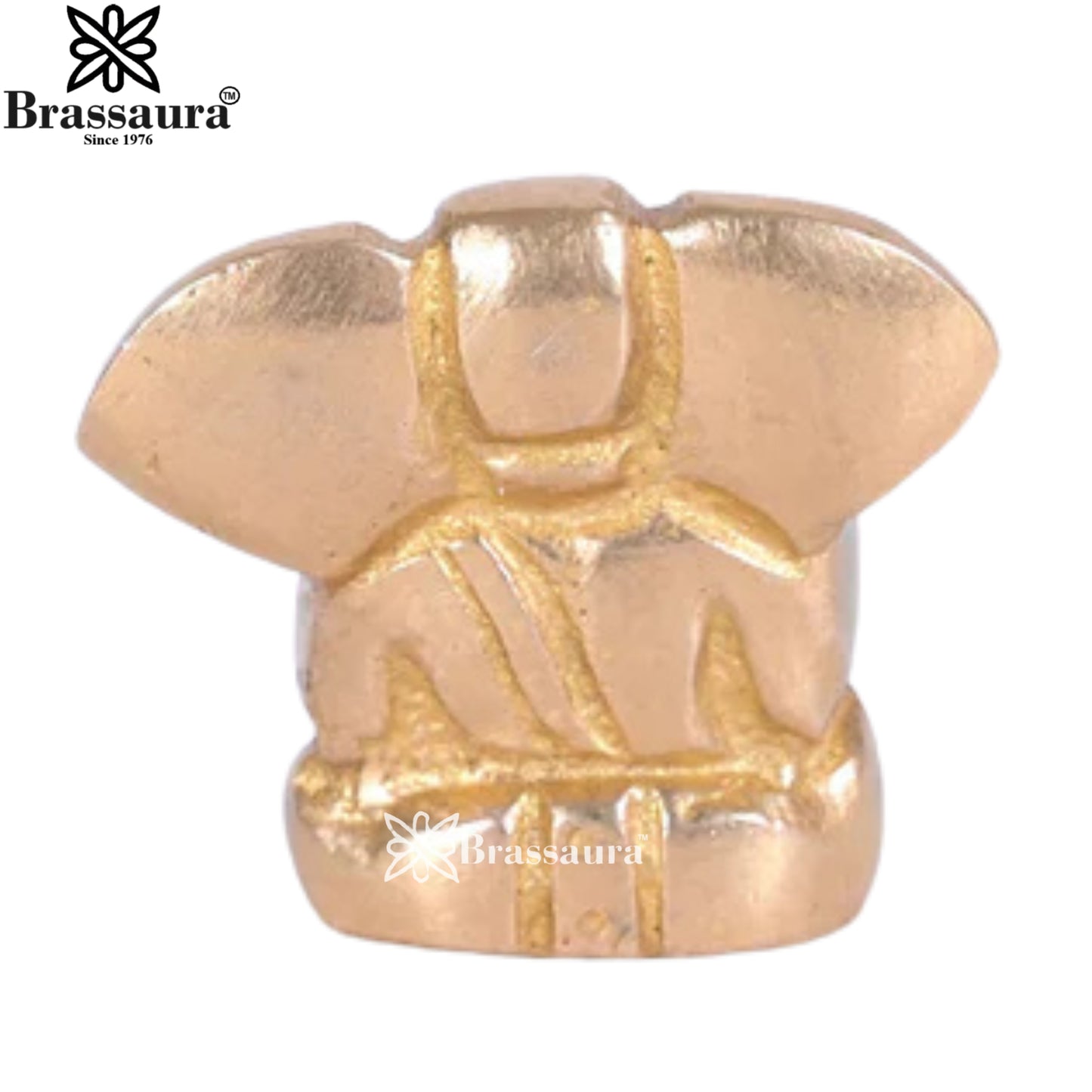 Brass Ganesha Statue Weight 42 Gram & Height 1.7 cm