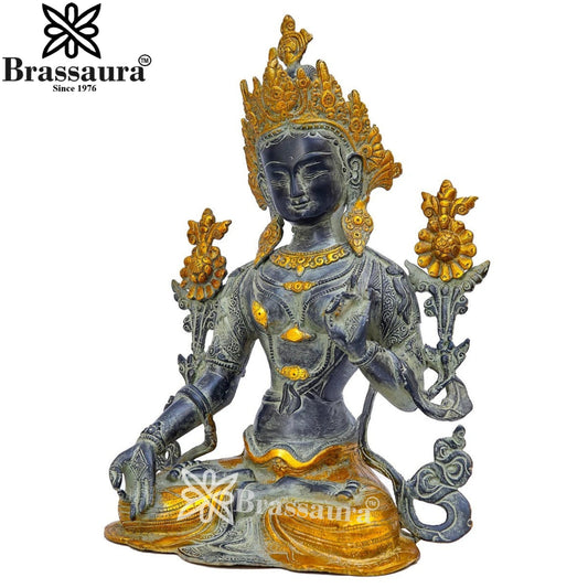 Brass Classic Tara Weight 6.5 Kg & Height 16 Inch