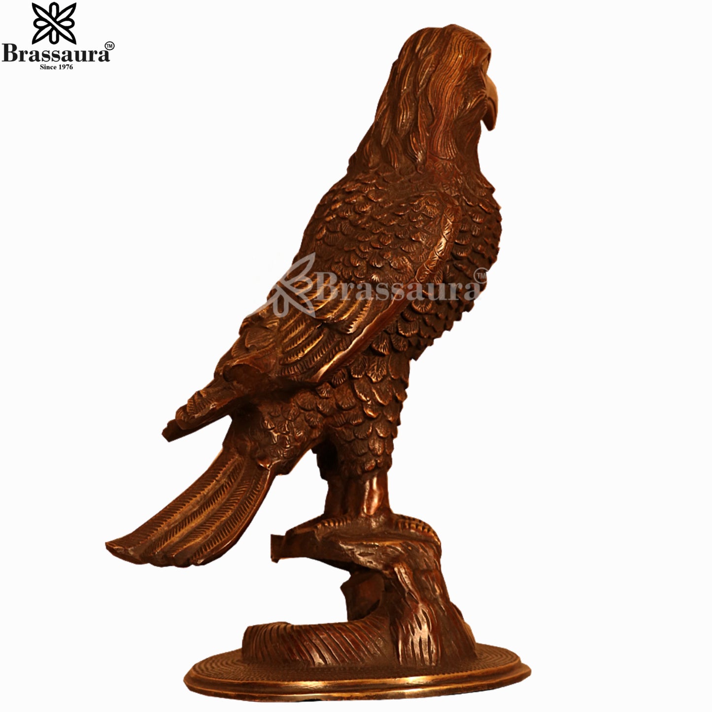 Brass Eagle For Home Décor And Gift Items Weight 6 kg Height 13.6 Inch