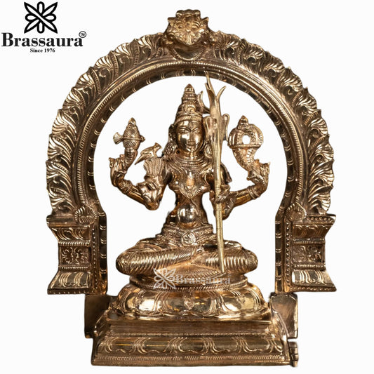 Bronze Mariamman Murti Weight 4.8 Kg And Height 11.25 Inch