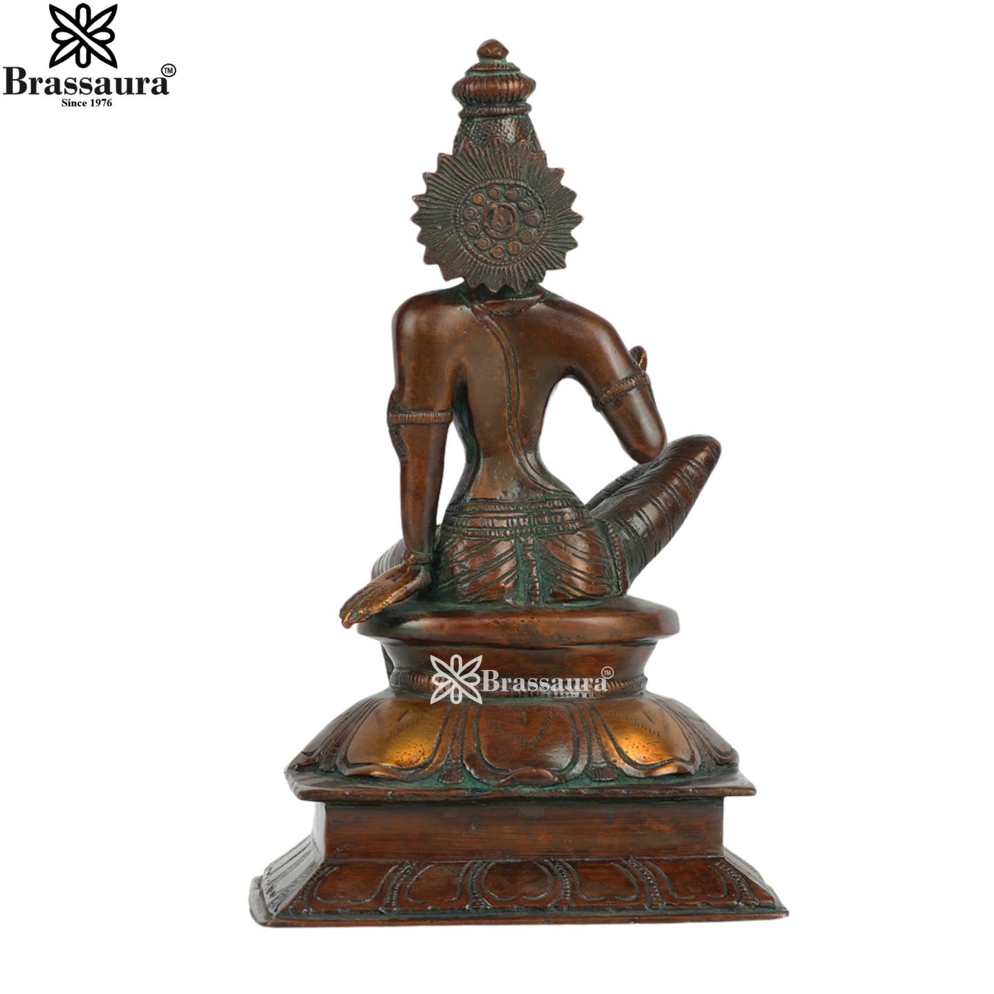 Brass Parvati Statue Weight 4 Kg And Height 10 Inch