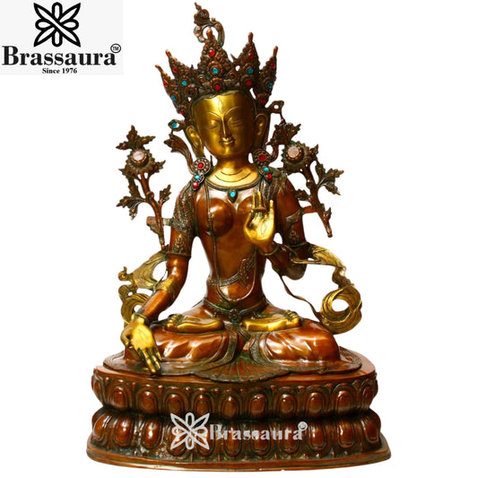 Brass Classic Tara Weight 34 Kg & Height 34 Inch