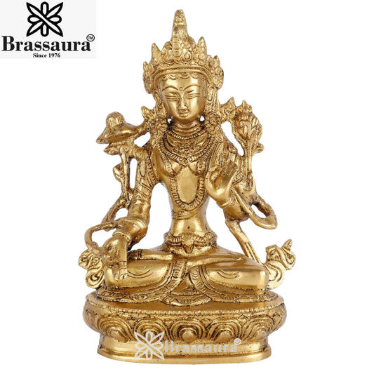 Brass Classic Tara Weight 1.6 Kg & Height 8 Inch