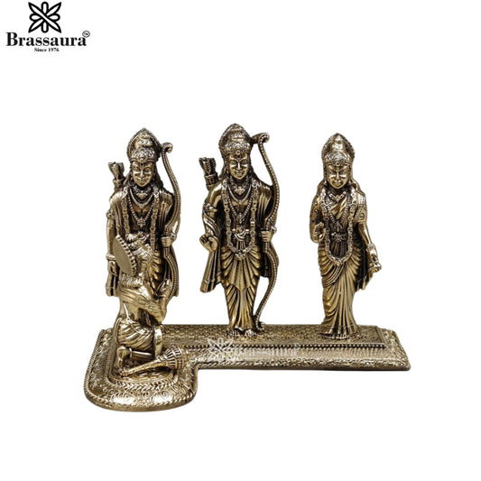 Brass Superfine Ram Darbar Statue Weight 1.416 Kg And Height 7 Inch