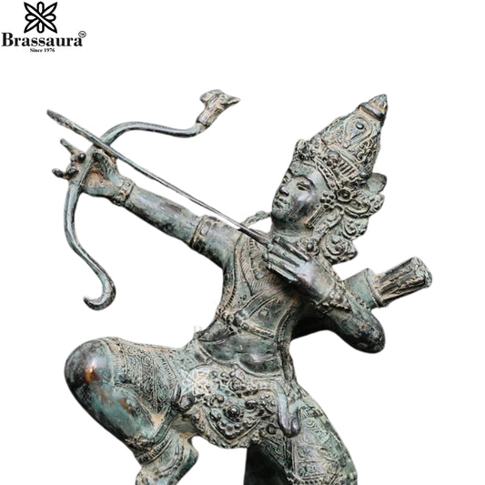 Bronze Ram Darbar Statue Weight 1.53 Kg And Height 9 Inch