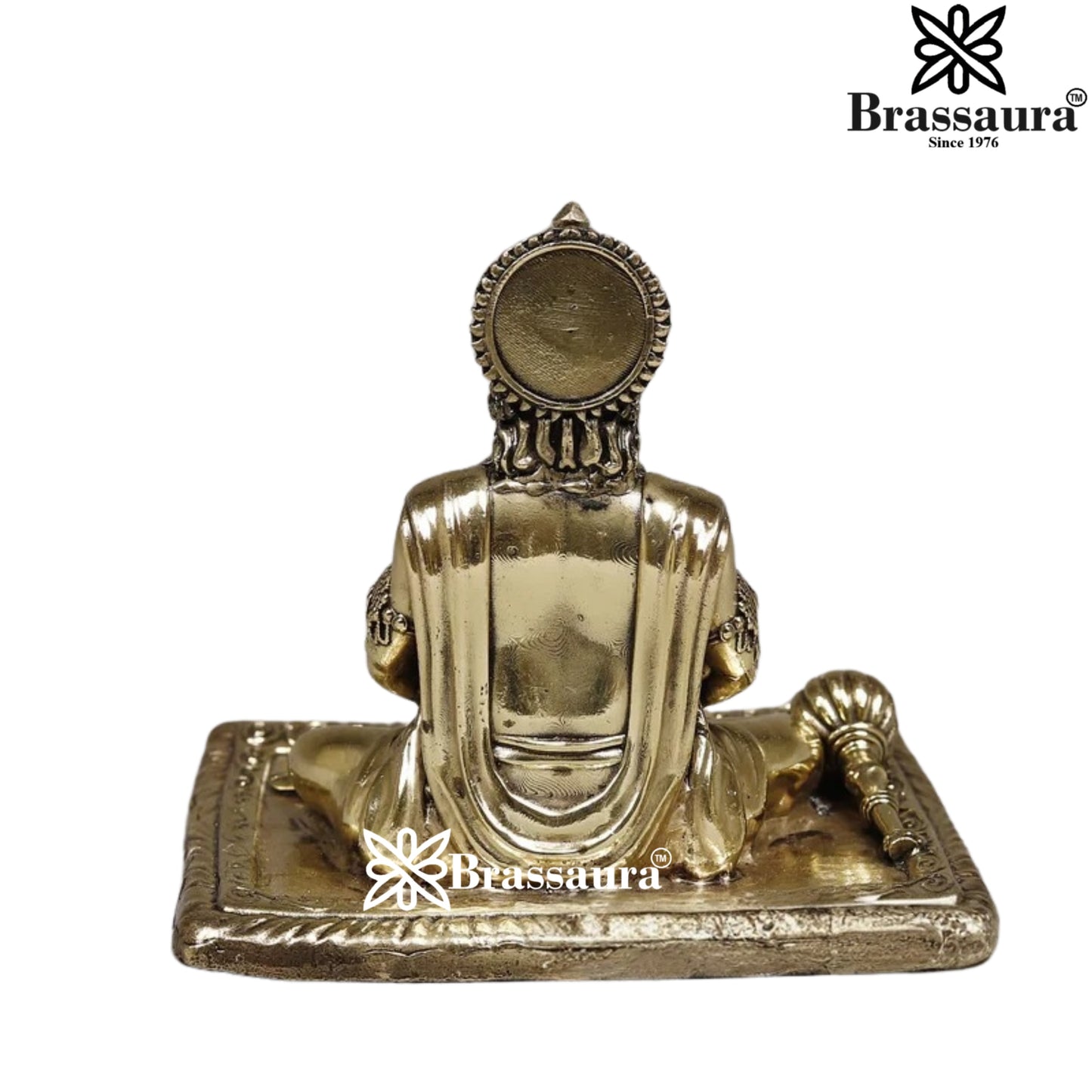Brass Superfine Hanuman Statue Weight .52 Kg And Height 4 Inch