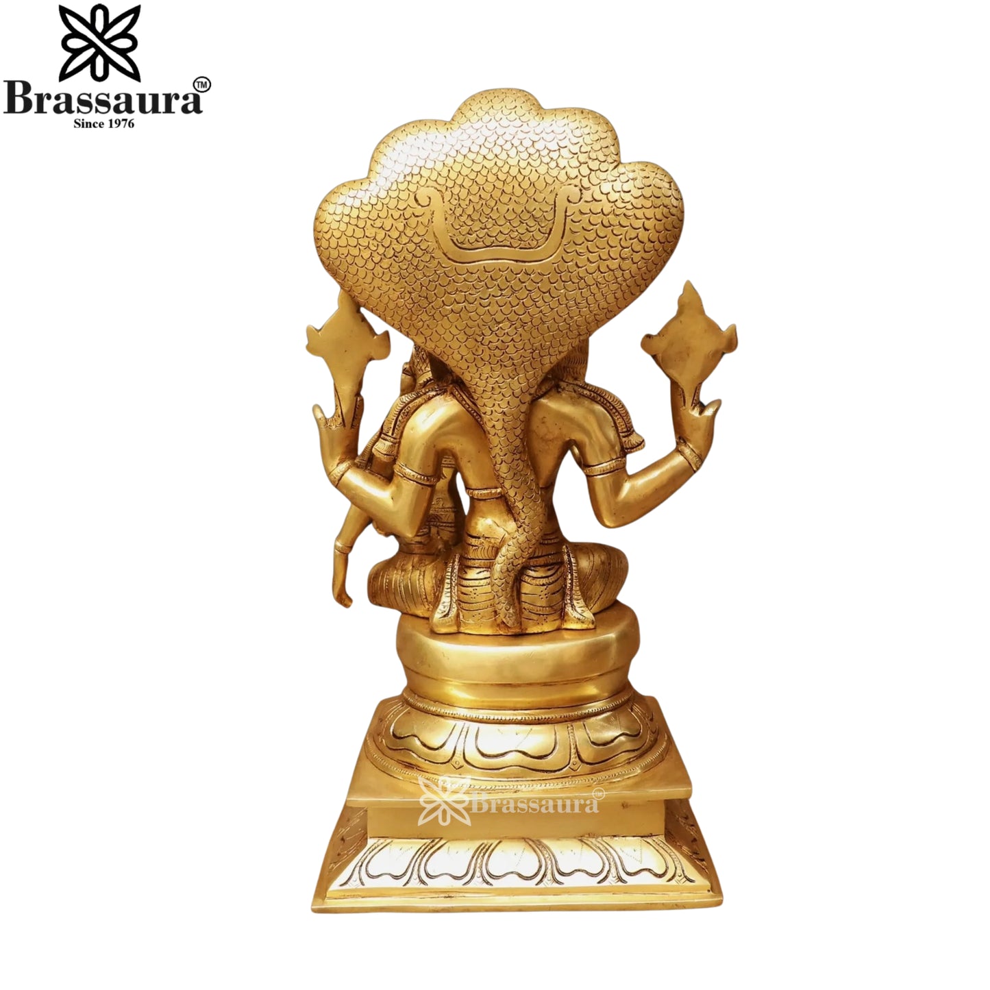 Brass Narasimha Statue Weight 12.5 Kg And Height 17 Inch