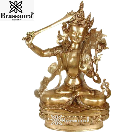 Brass Classic Tara Weight 15.6 Kg & Height 38.4 Inch