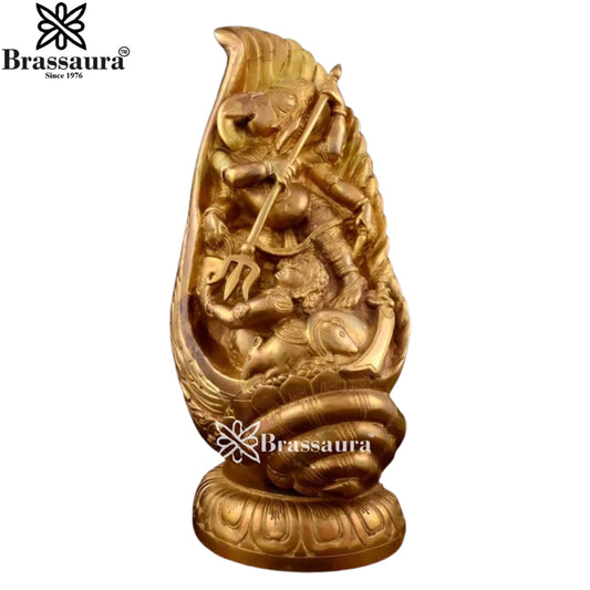 Brass Ganesha Weight 3.73 Kg & Height 11 Inch