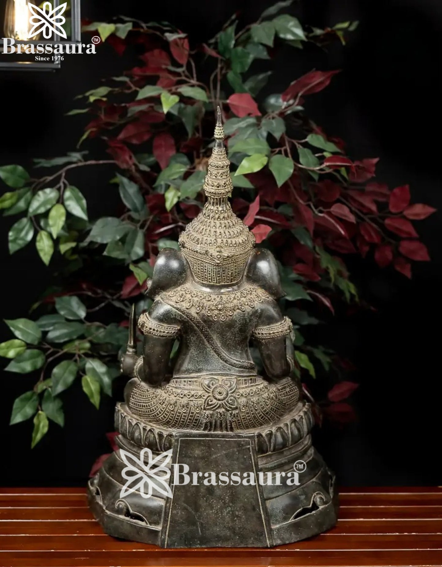 Bronze Ganesha Statue Weight 8.7 Kg And Height 23.5 Inch