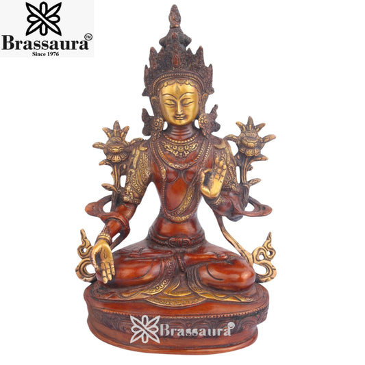 Brass Classic Tara Weight 4 Kg & Height 13 Inch